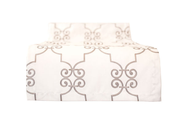 Camino Premium Grecas Gris